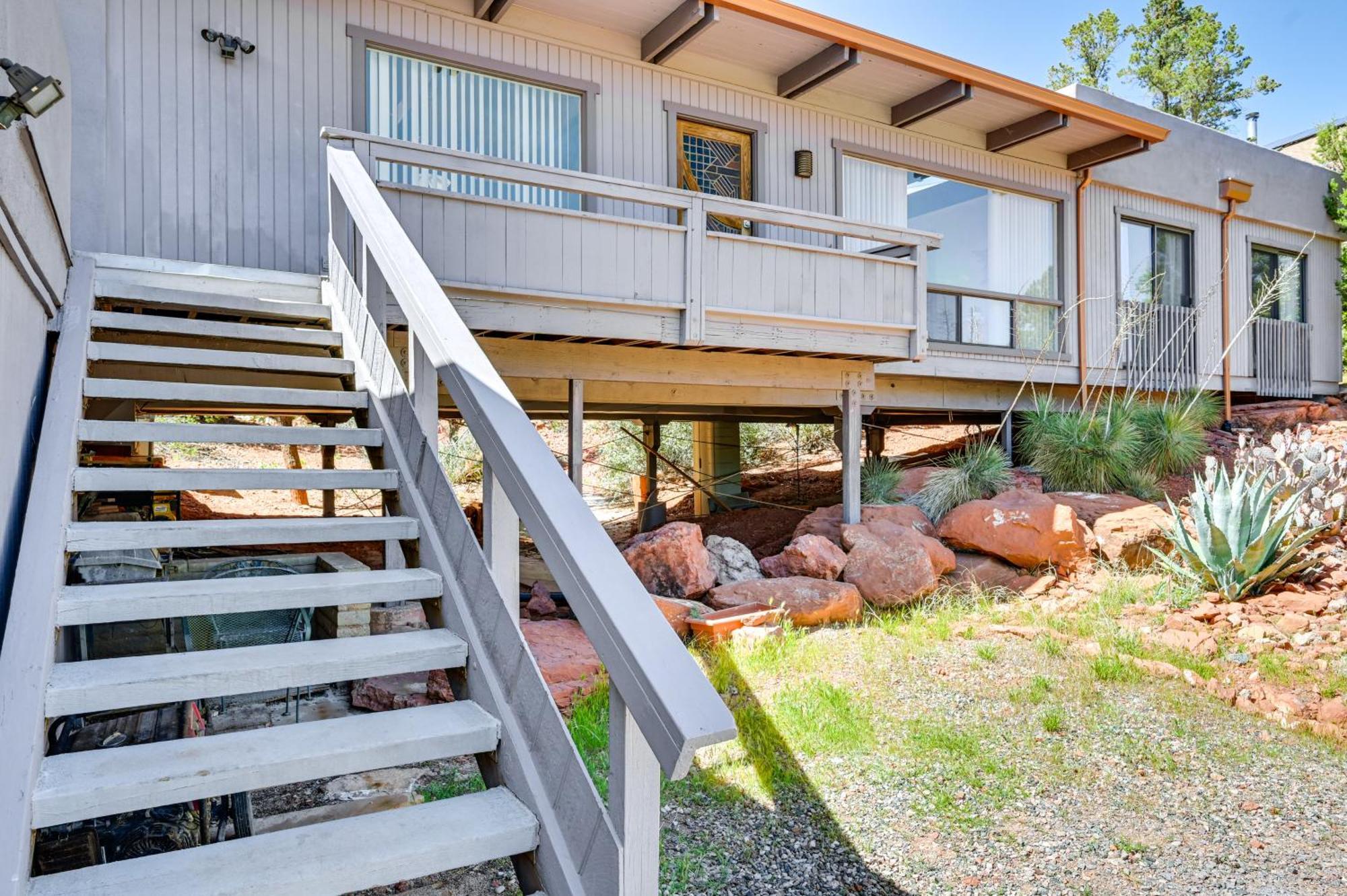 فيلا Sedona Red Rock Retreat Walk To Hiking Trails! المظهر الخارجي الصورة
